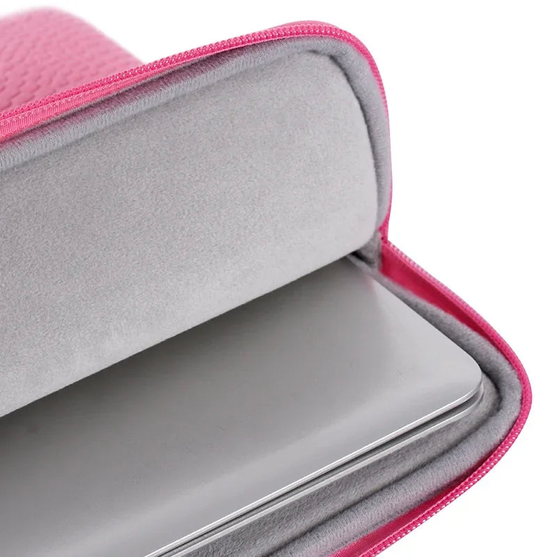 Housse ordinateur rose