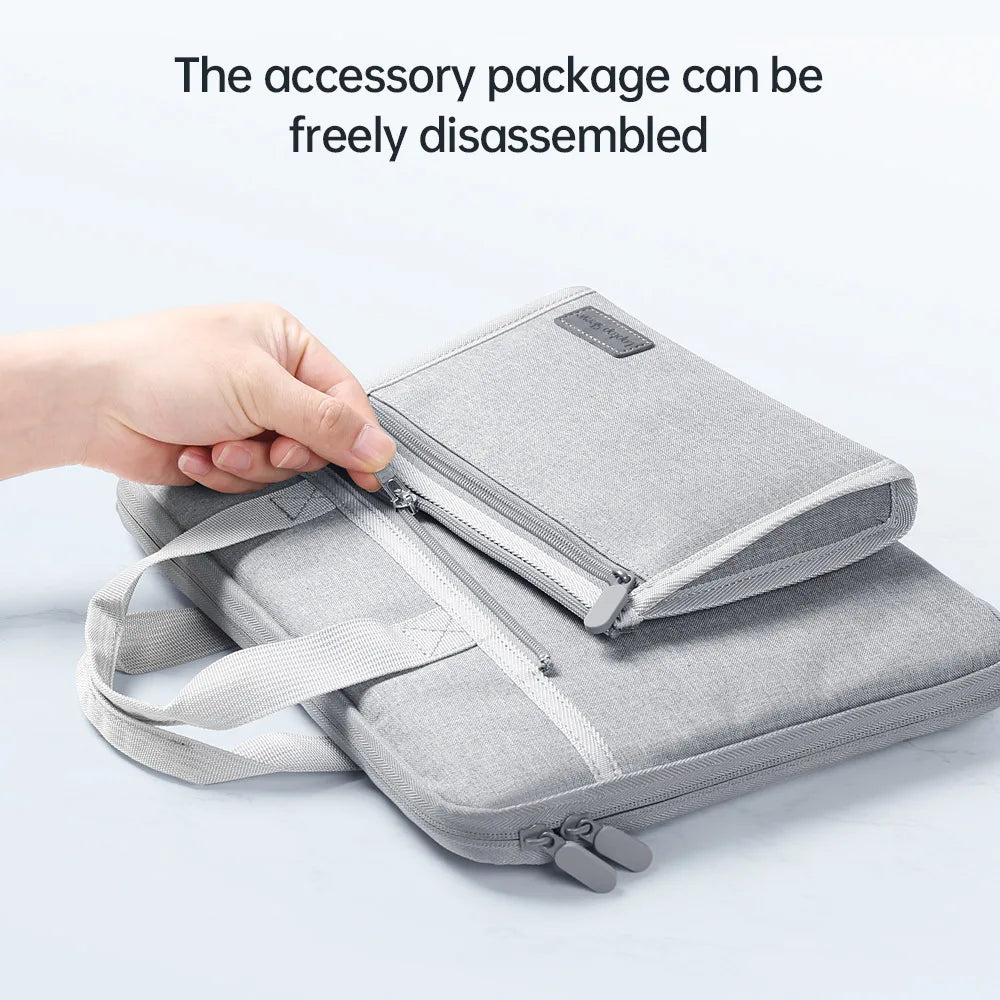 Housse d'ordinateur avec pochette pour téléphone