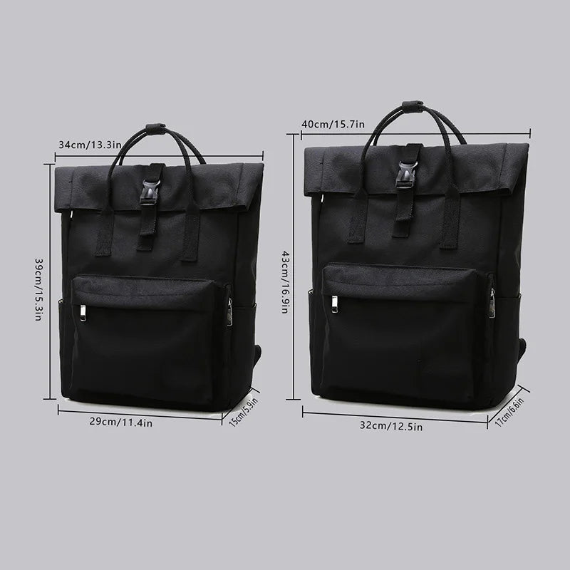 Backpack, Simple Female College Student, Can Hold Computer, Travel, Lightweight 2024 New Style, Large-Capacity Backpack, School