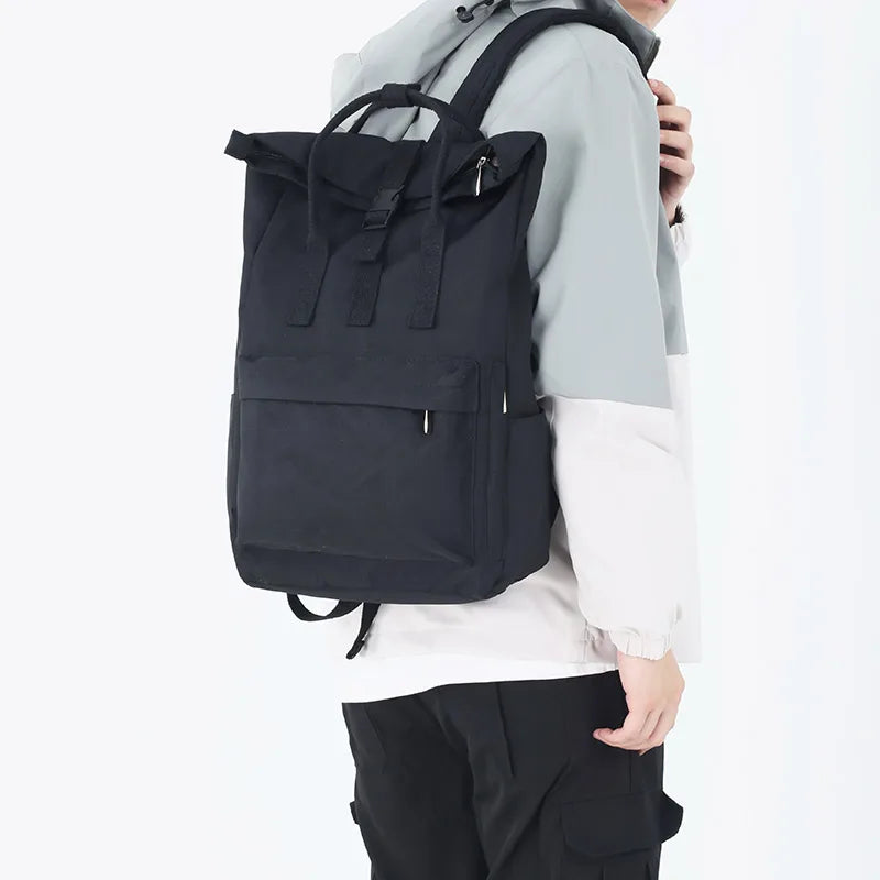 Backpack, Simple Female College Student, Can Hold Computer, Travel, Lightweight 2024 New Style, Large-Capacity Backpack, School