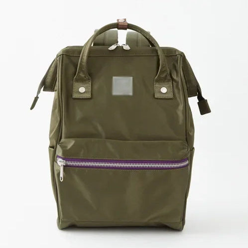 Sac à dos ordinateur antivole vert