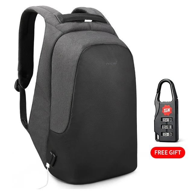Sac à dos antivol gris
