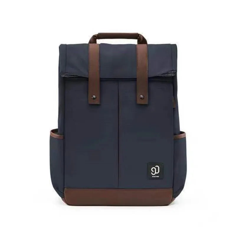 Sac à dos ordinateur bleu marine pour femme