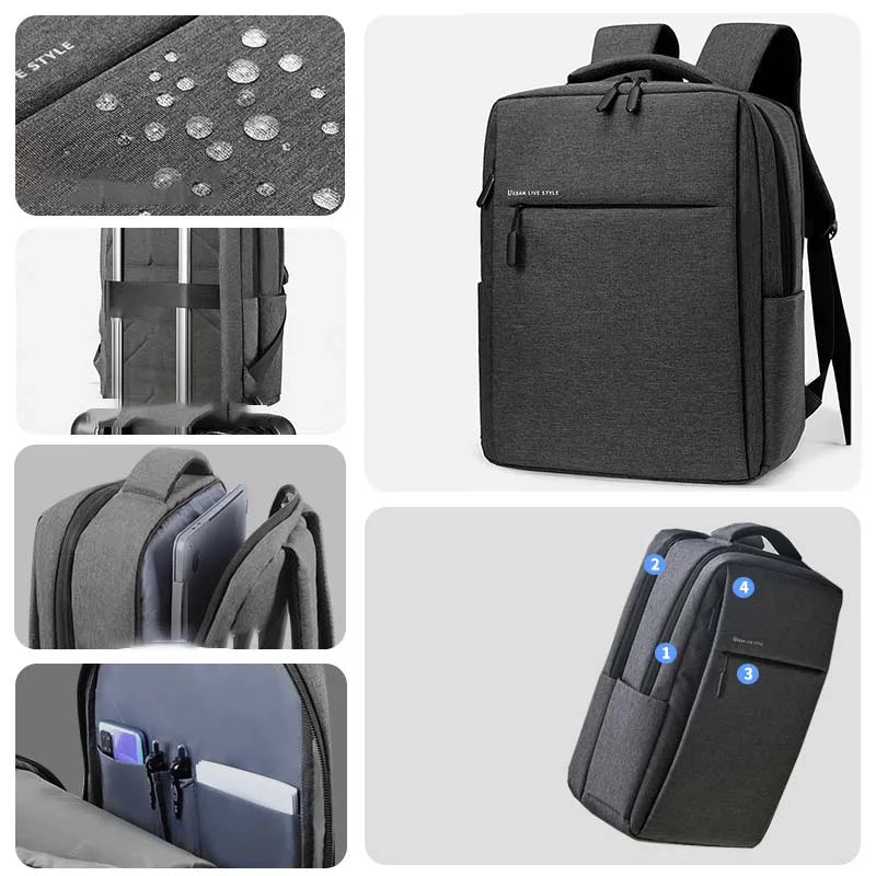Sac à dos ordinateur gris