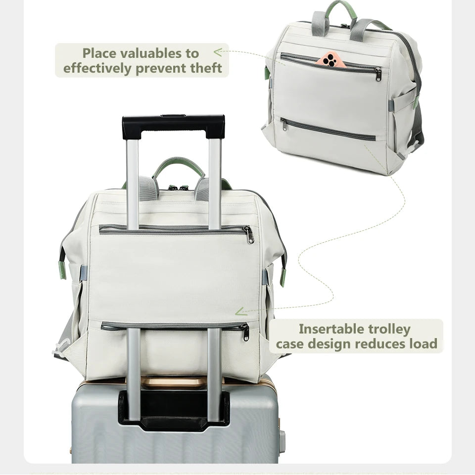 Sac à dos pour voyage sur valise