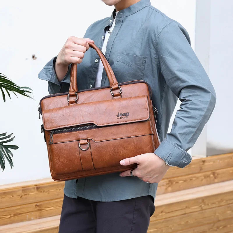 sac homme cuir ordinateur