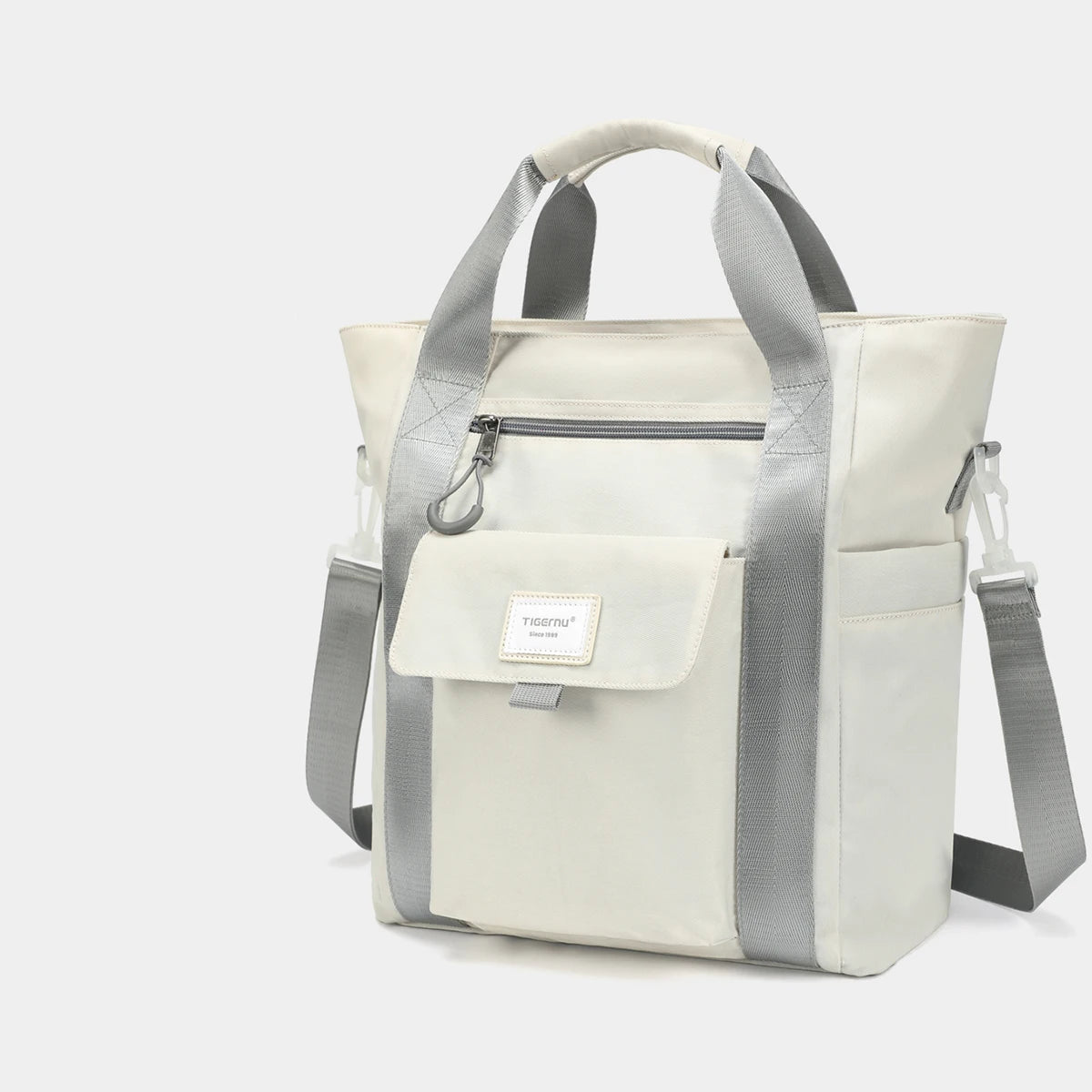 Sac ordinateur femme 3-en-1 blanc
