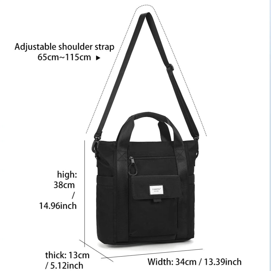 Les dimensions du sac ordinateur femme 3 en 1
