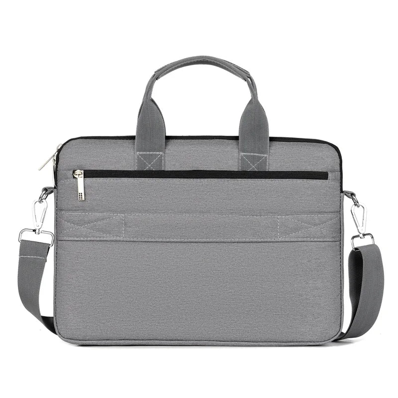 sacoche ordinateur homme gris