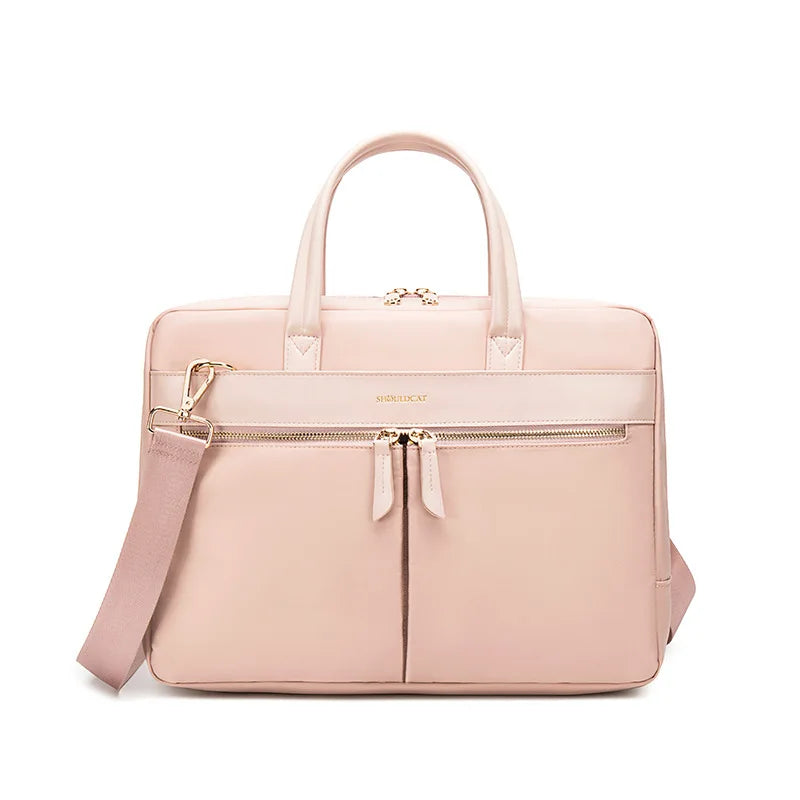 Sacoche ordinateur femme design rose