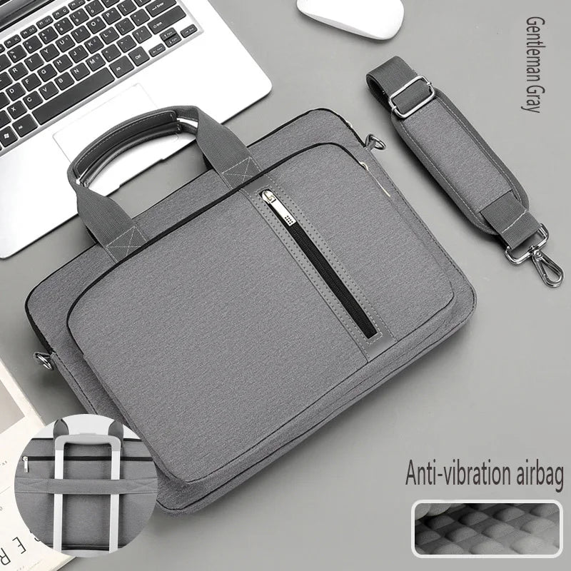 Sacoche ordinateur 17pouces gris