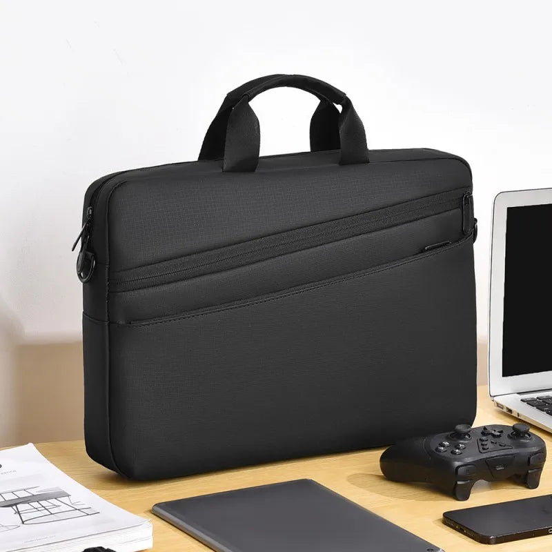 Sacoche professionnel pour homme ordinateur noir