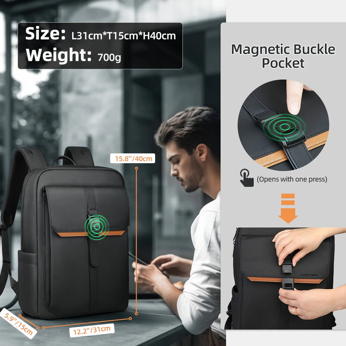 Sac ordinateur pour homme