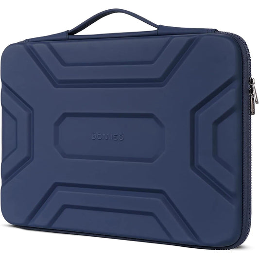 Housse d'ordinateur bleu marine