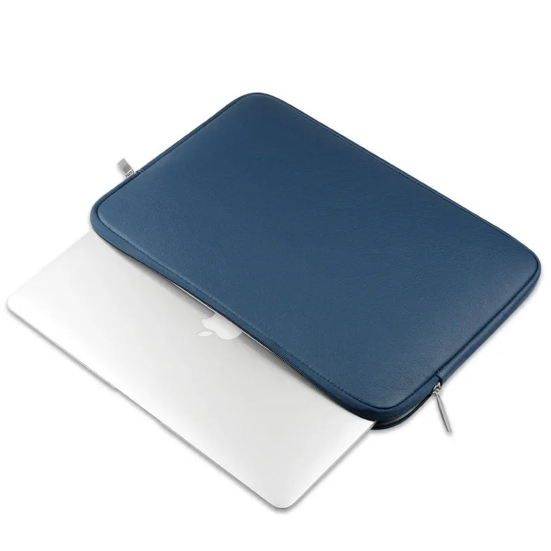 Housse pour ordinateur mac bleu
