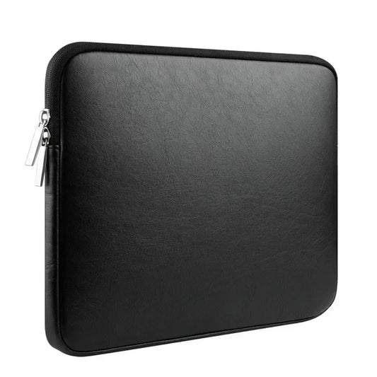 Housse ordinateur noir en PU