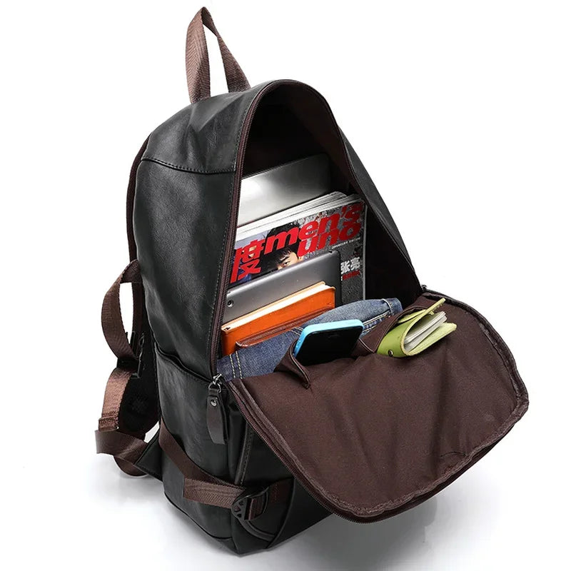 Sac à dos ordinateur homme en cuir 
