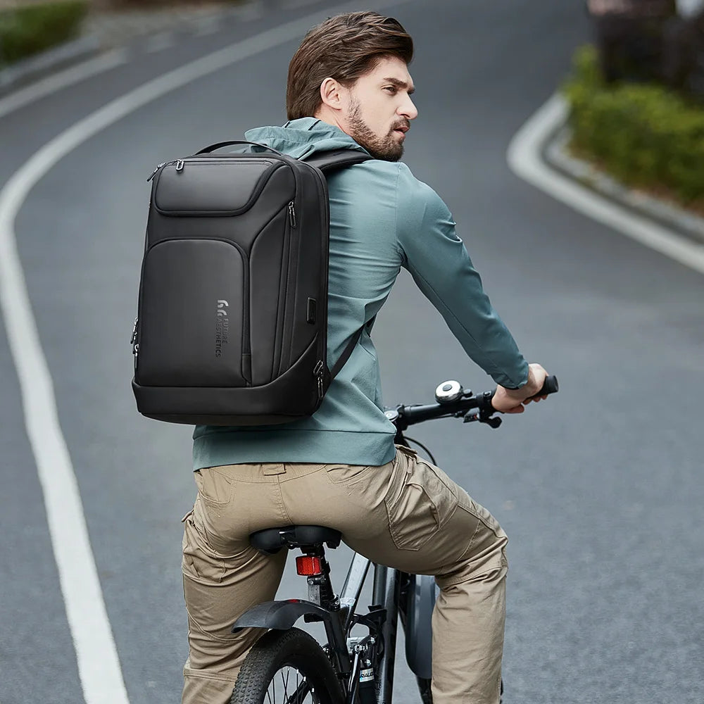 Sac à dos ordinateur porté sur vélo