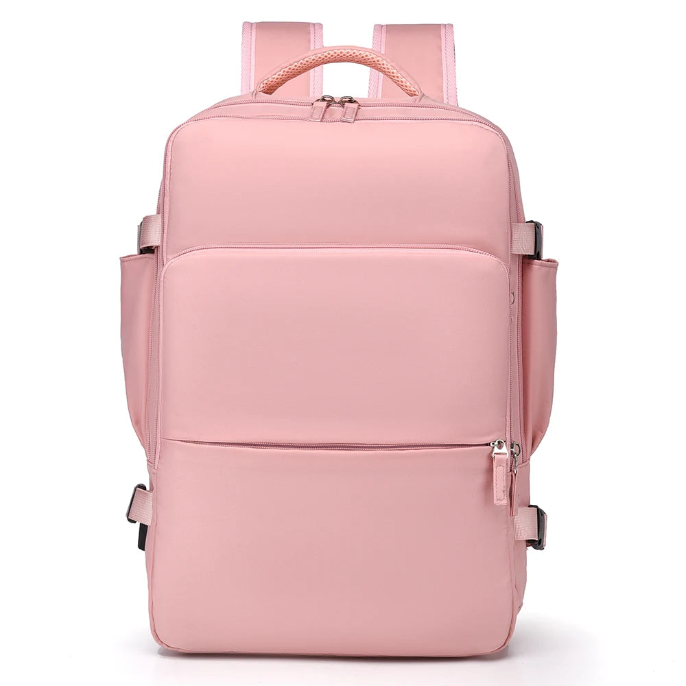 sac ordinateur rose 